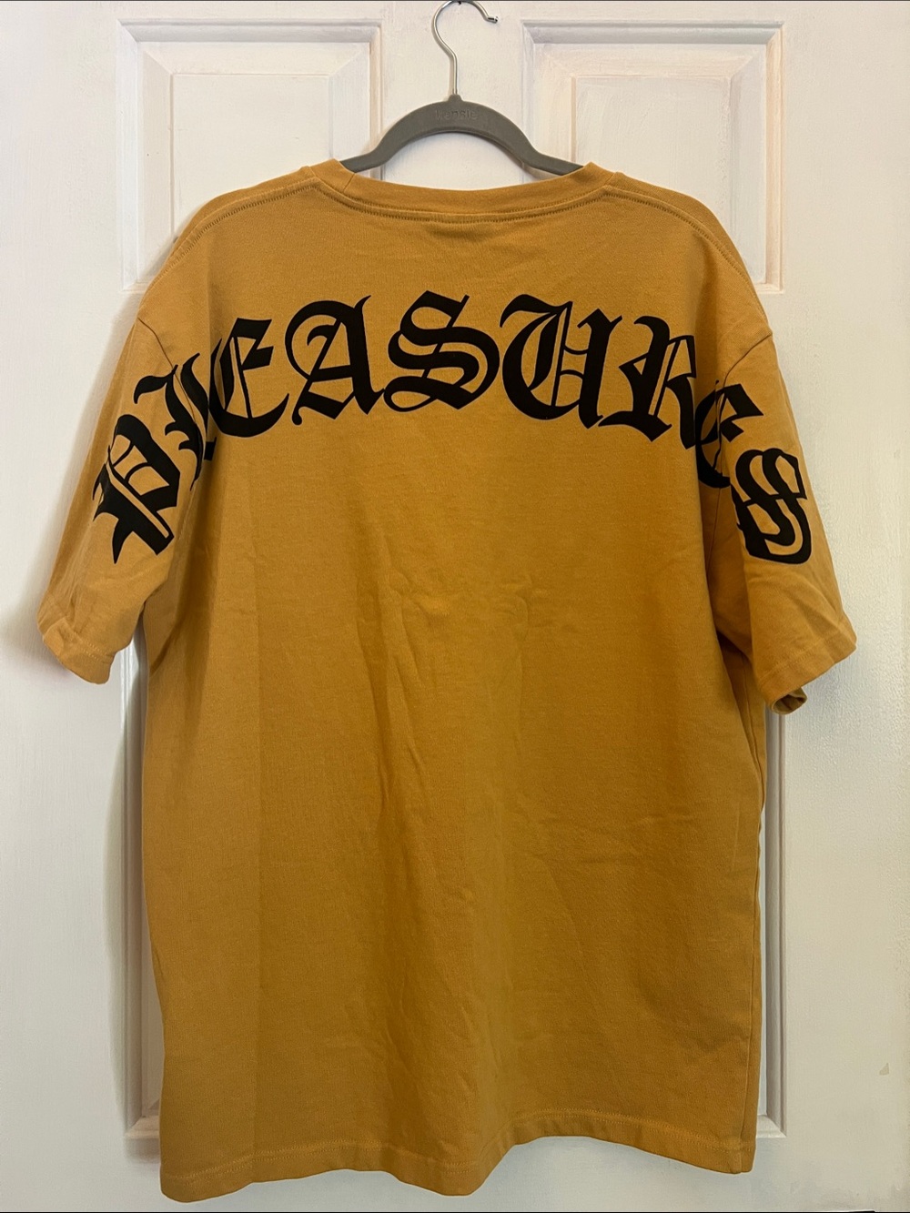 Pleasure Logo Short Sleeve Tee in Squash